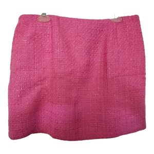 Barbie Pink Tweed Miniskirt Size XL